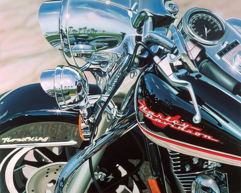 Road King Harley Davidson Art Jacobs Gallery