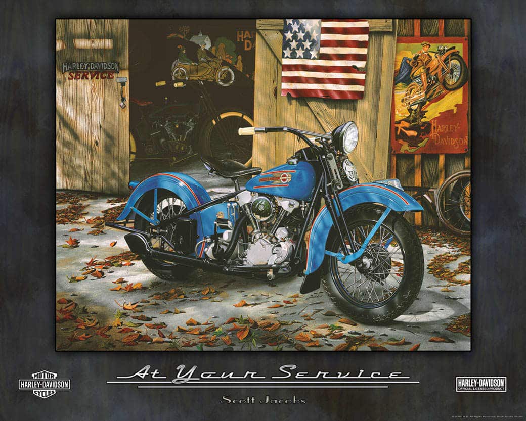 Poster Harley Davidson 