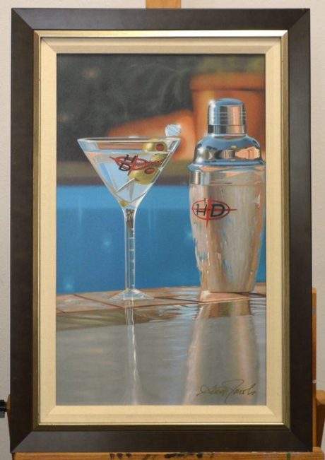 Shaken, Not Stirred (cppr/gld, white liner) Lg