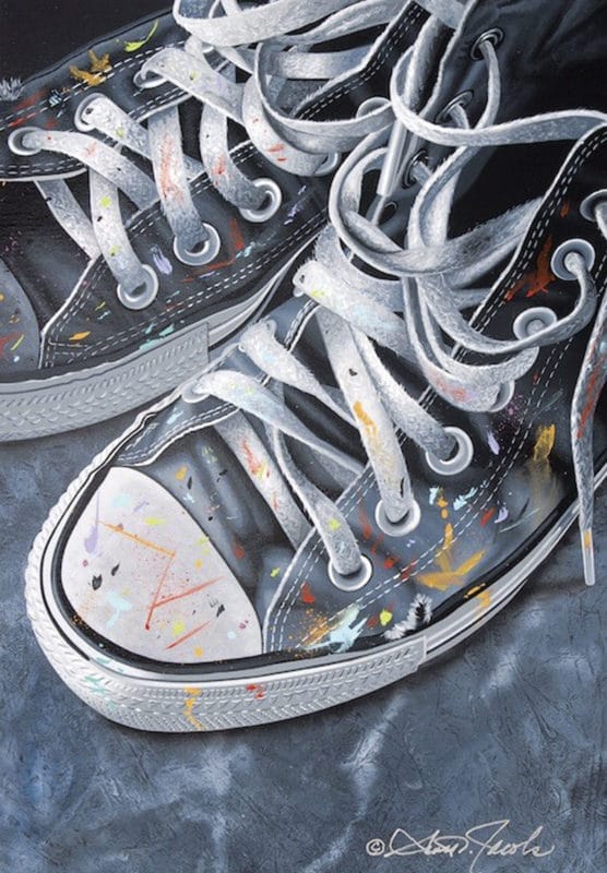Painting Art and Sole by Scott Jacobs