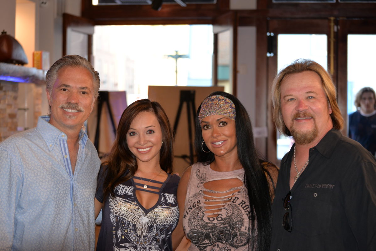 scott jacobs, sharon jacobs and travis tritt's family spend time in deadwood, sd
