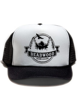 deadwood south dakota foam trucker hat by jacobs gallery