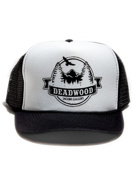 deadwood south dakota foam trucker hat by jacobs gallery
