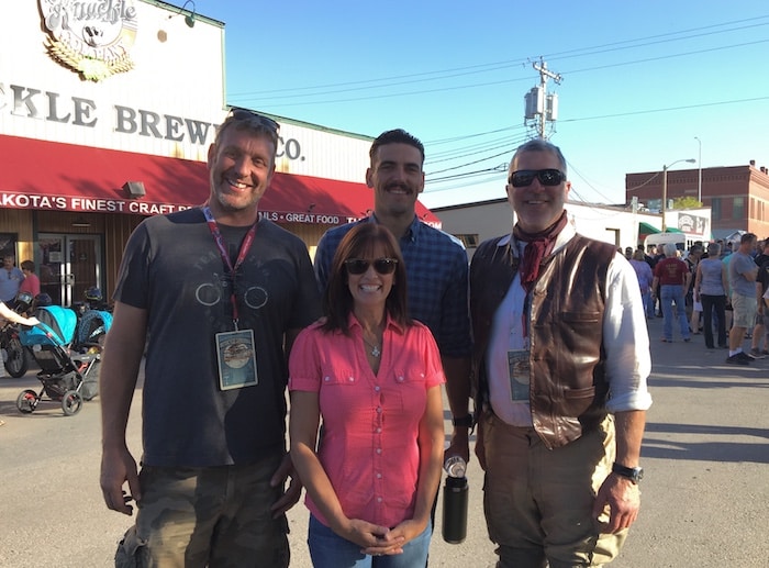 sharon jacobs, jared chrisman, robert gustavsson, and dean bordigioni reunited during the 2018 cannonball run