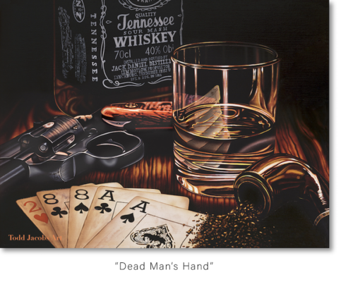 Painting, Dead Man's Hand by Todd Jacobs