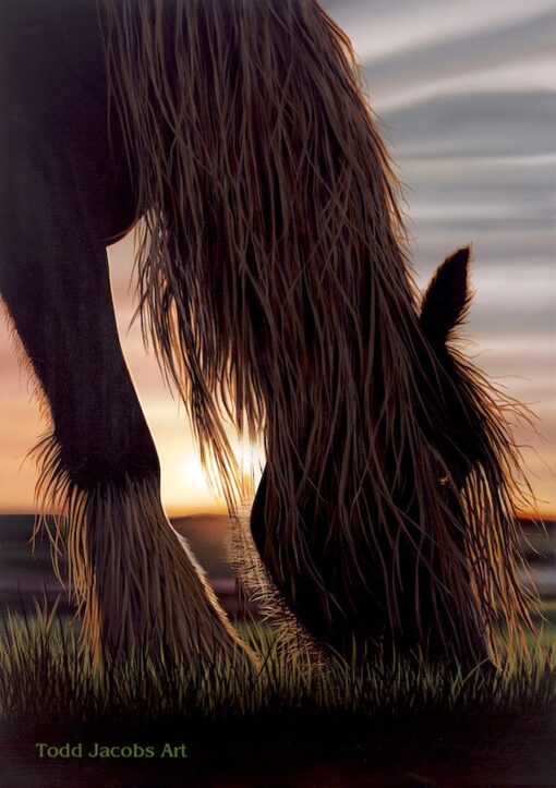 Todd Jacobs' horse painting called Benjamin