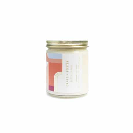 hand-poured candle, blackberry, fig and woods 8 ounce