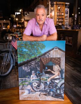 scott jacobs' finished 2021 sturgis rally painting