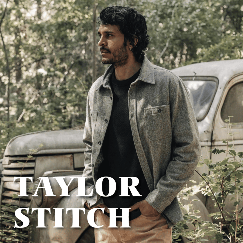 quality menswear by taylor stitch apparel at scott jacobs gallery
