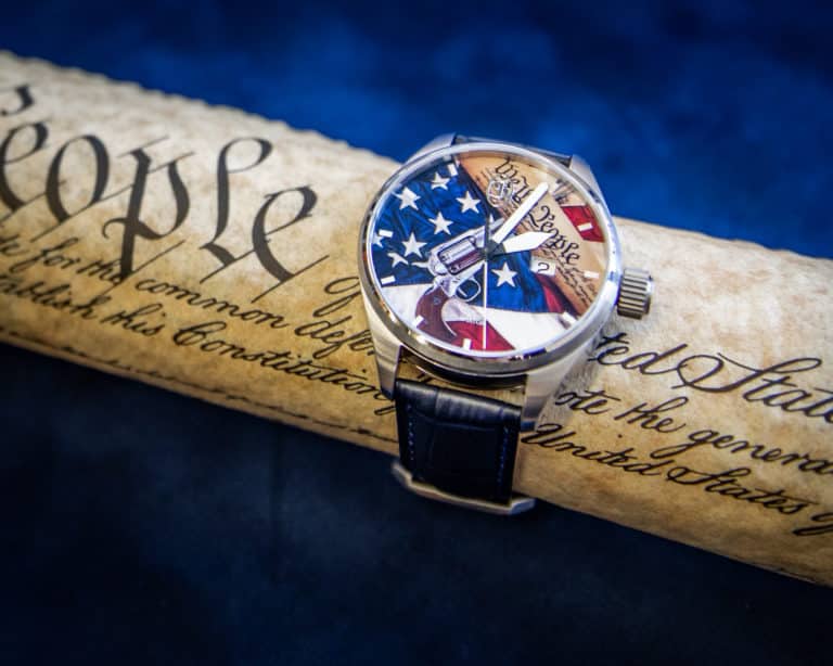 scott jacobs' new american patriotism watch of "we the people"