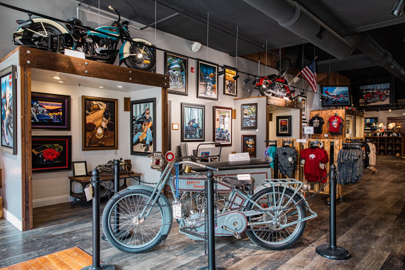 photo of the interior of jacobs gallery in deadwood by olivia jacobs photography