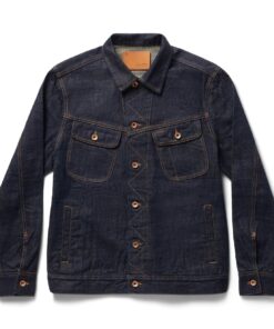 the long haul jacket by taylor stitch in rinsed organic selvage