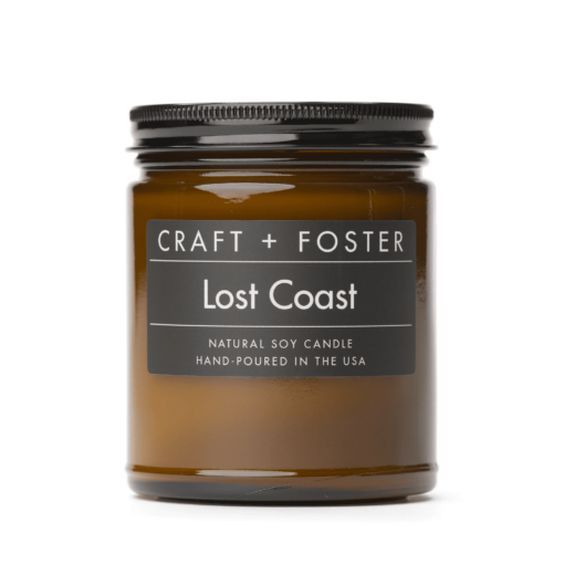 lost coast scented candle