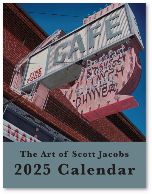 2025 Scott jacobs paintings calendar