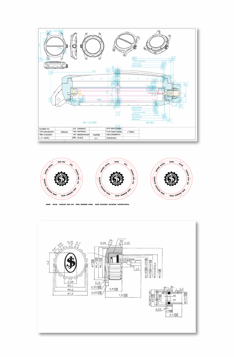 soffa-watches-blog2 digital rendering of Scott Jacobs and Steve Soffa's watch designs