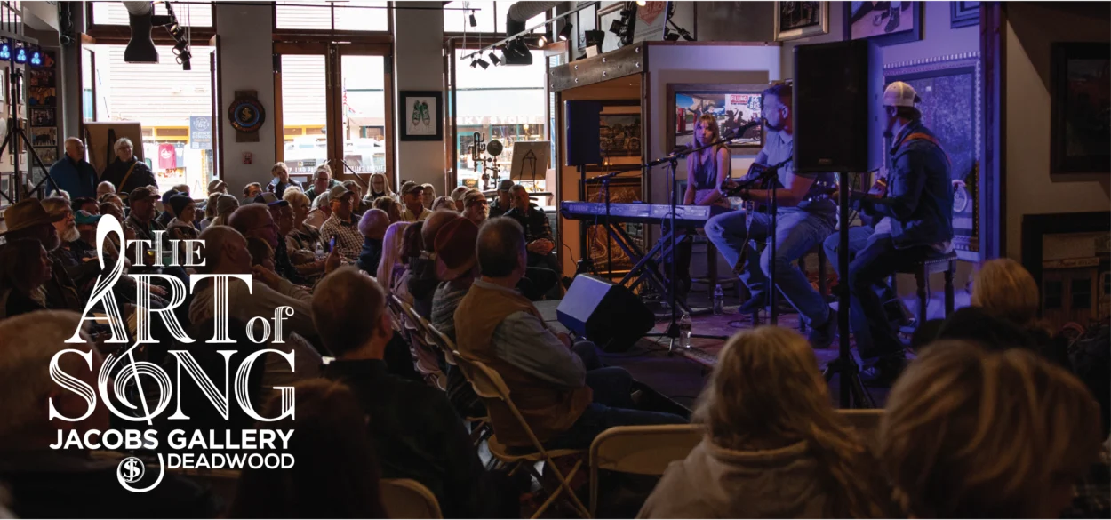 exclusive music series, the art of song at Jacobs Gallery in deadwood