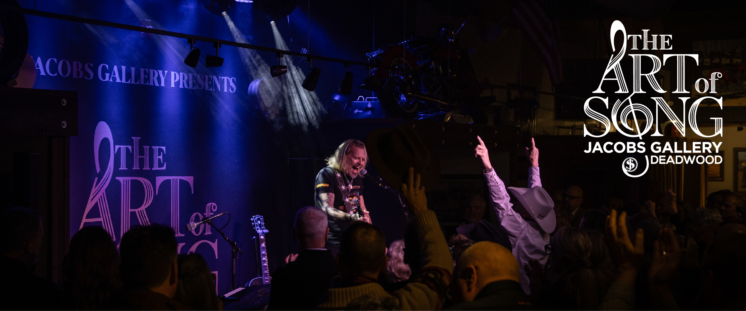 photo by Olivia Jacobs of the art of song concert series in deadwood at jacobs gallery