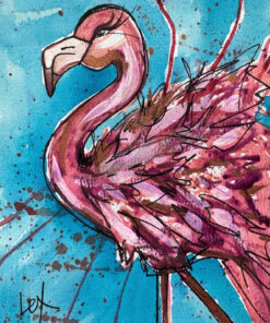 "In Your Face" 6 X 8