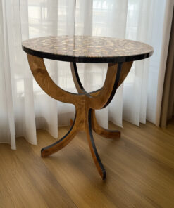 "Ember Whispers" Mandala Table w/22"Top