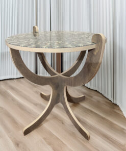 "Stone & Sage" Custom Mandala Table