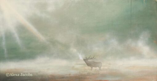 "First Light" 27 X 14