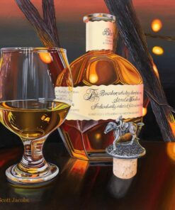 off to the races bourbon painting by Scott Jacobs