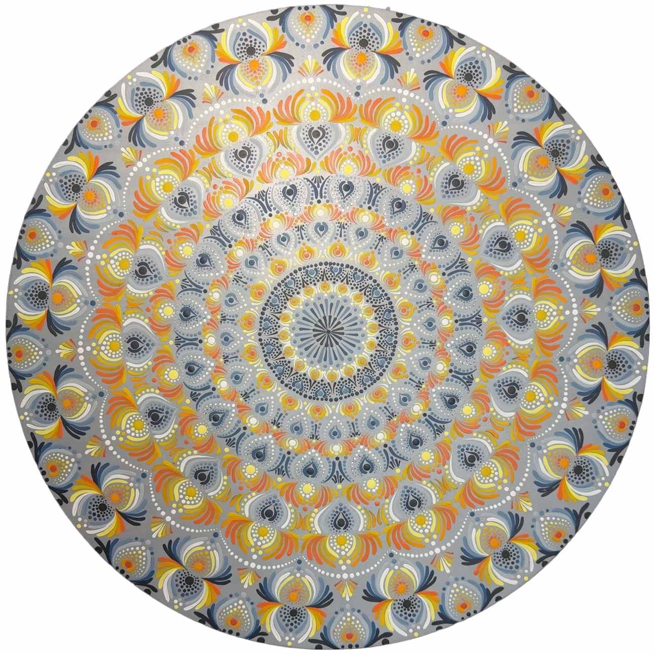 "Elemental Dance" Mandala