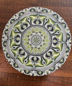 "Verdant Echoes" Mandala