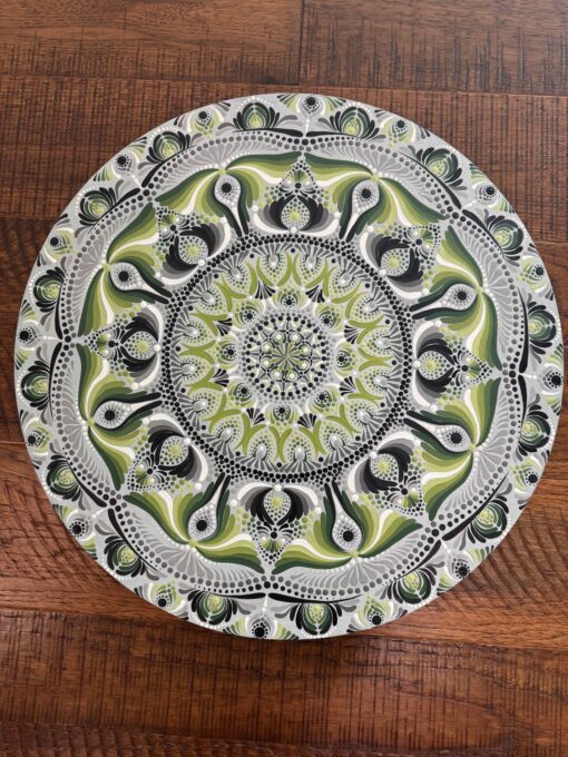 "Verdant Echoes" Mandala